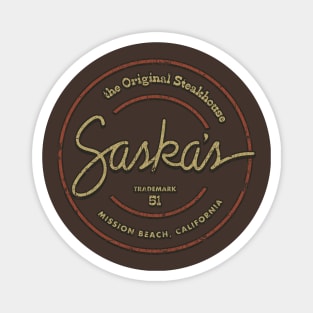 Saska's Steakhouse Magnet